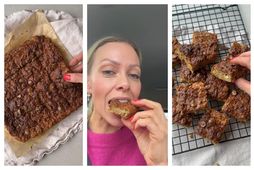 Helga Magga er mætt með nestisbitann, þetta er orkumikill og góður bananabiti sem allir krakkar …