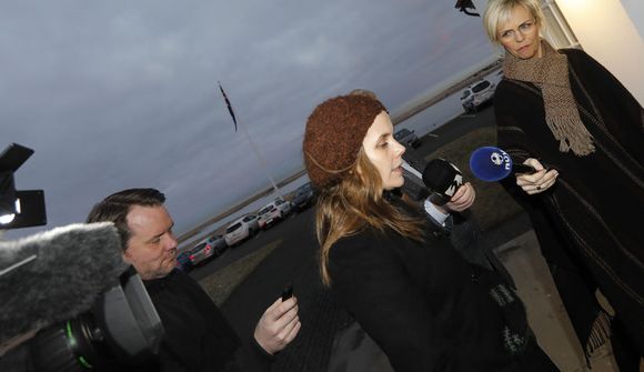 Katrín mætt á Bessastaði