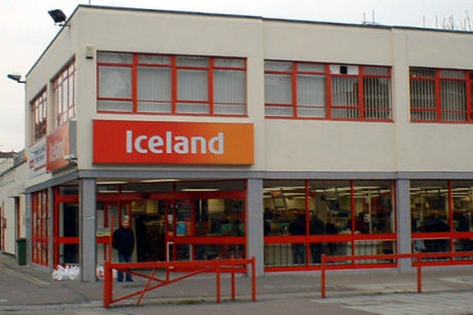 Ein af verslunum Iceland í Lundúnum.