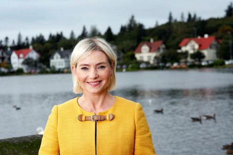 Lilja Alfreðsdóttir, Minister of Culture and Business.
