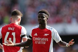 Bukayo Saka er aðalkallinn hjá Arsenal.