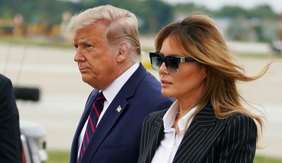 Trump lagður inn á spítala