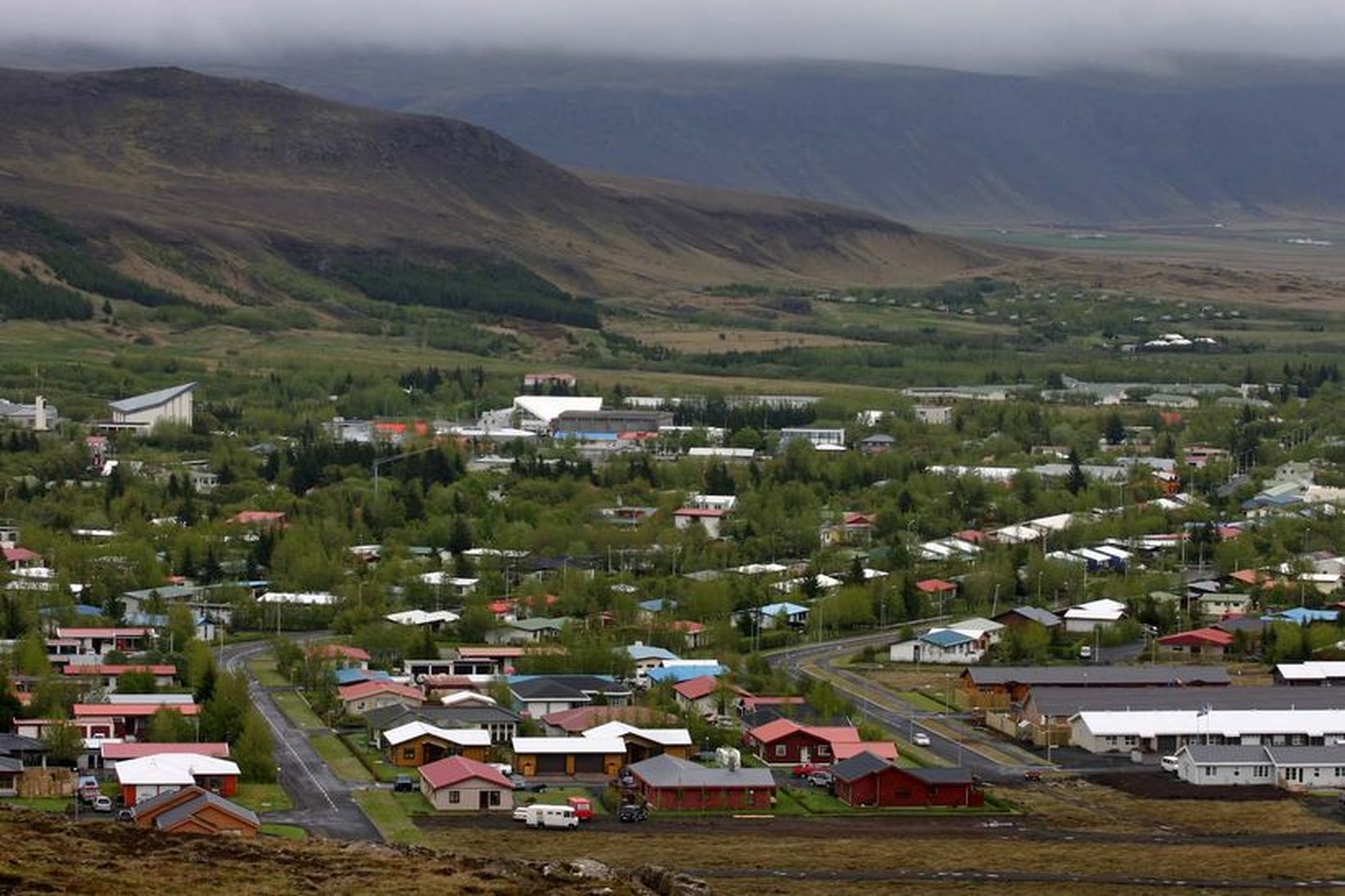 Fangelsið að Sogni er skammt frá Hveragerði á Suðurlandi.