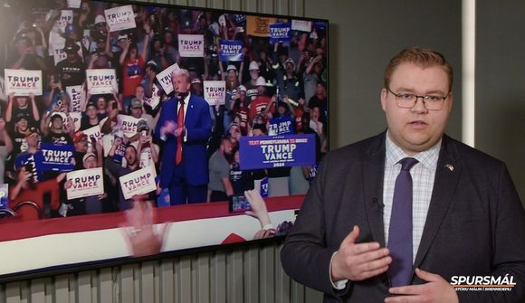 Sláandi lítill munur á fylgi Trump og Harris