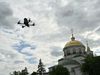 Drone in flight.