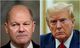 Olaf Scholz, kanslari Þýskalands og Donald Trump, verðandi Bandaríkjaforseti.