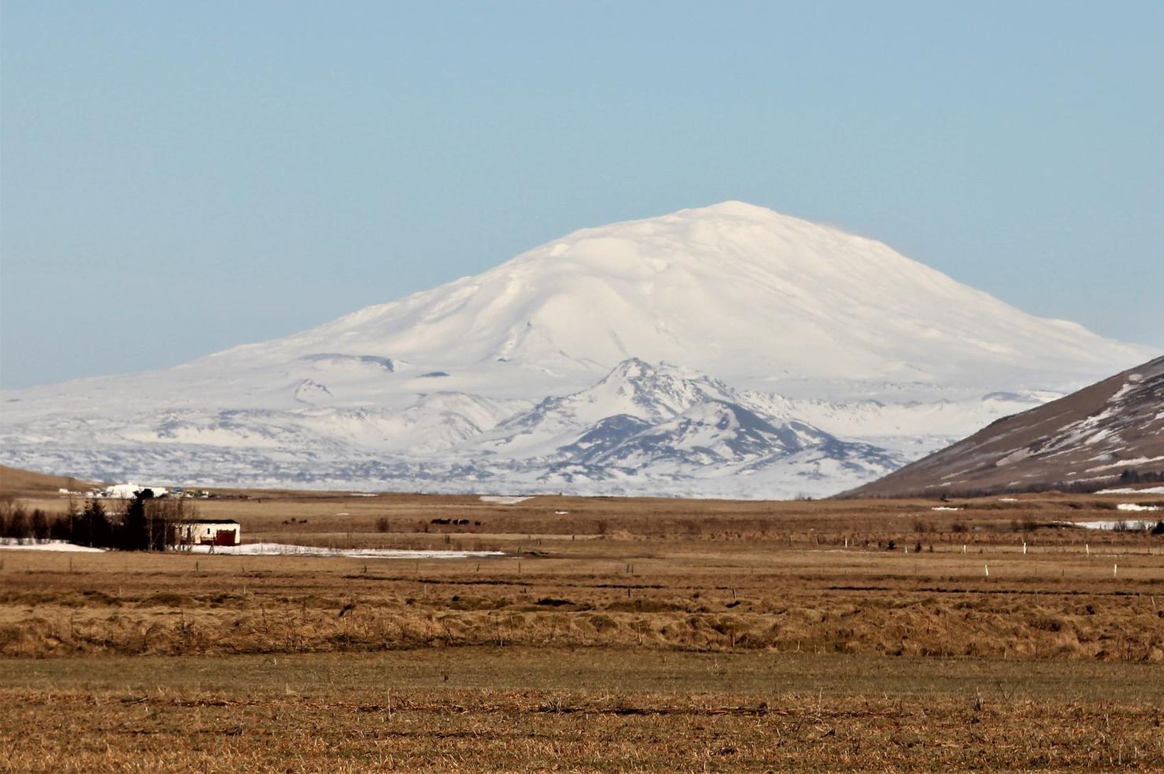 Vatnsþurrð eins og þegar Hekla gaus 1947