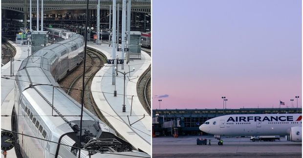 Frakkar hafa bannað flug á milli innanlandsáfangastaða þar sem lestarferð tekur 2,5 klukkustundir eða minna.
