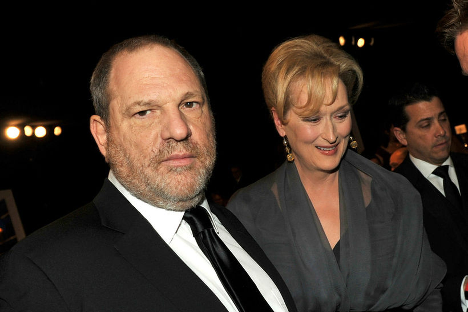 Harvey Weinstein og Meryl Streep árið 2012.