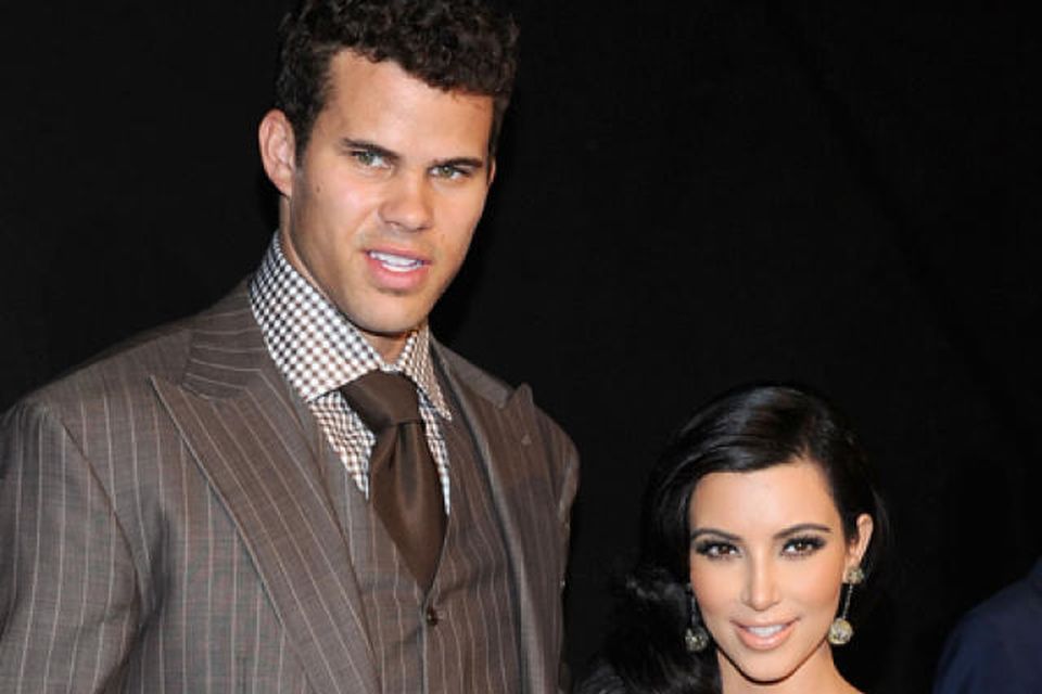 Kris Humphries og Kim Kardashian.