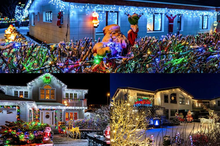 The most spectacular Christmas houses this year