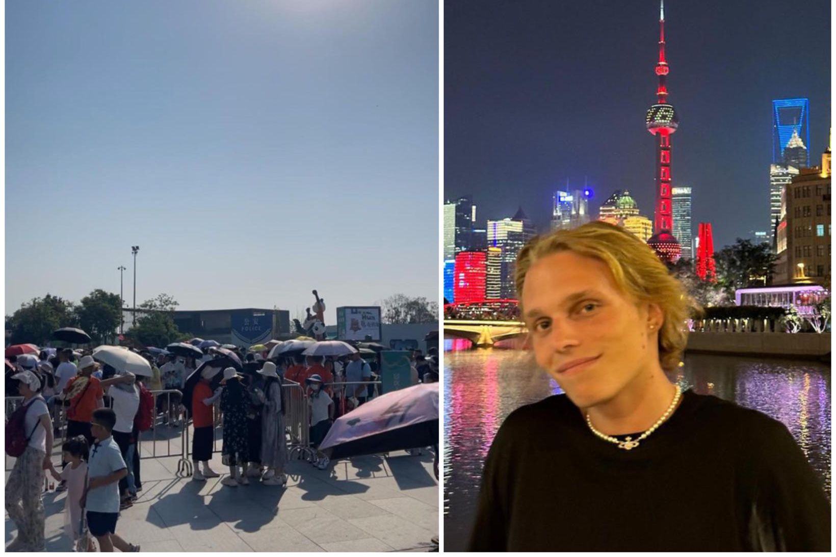 Jósteinn Kristjánsson, sem er staddur í Chengdu í Kína, segir …