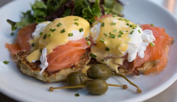 Lúxus útgáfan af Egg Benedict