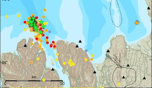Sá stærsti í nótt var 4,1 stig