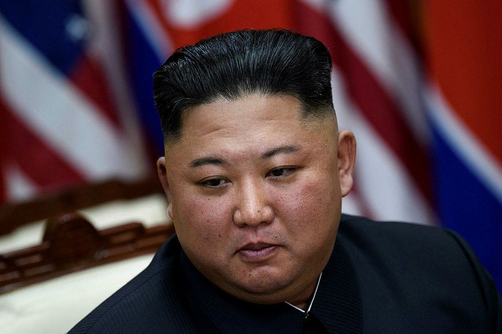 Kim Jong Un, leiðtogi Norður-Kóreu.