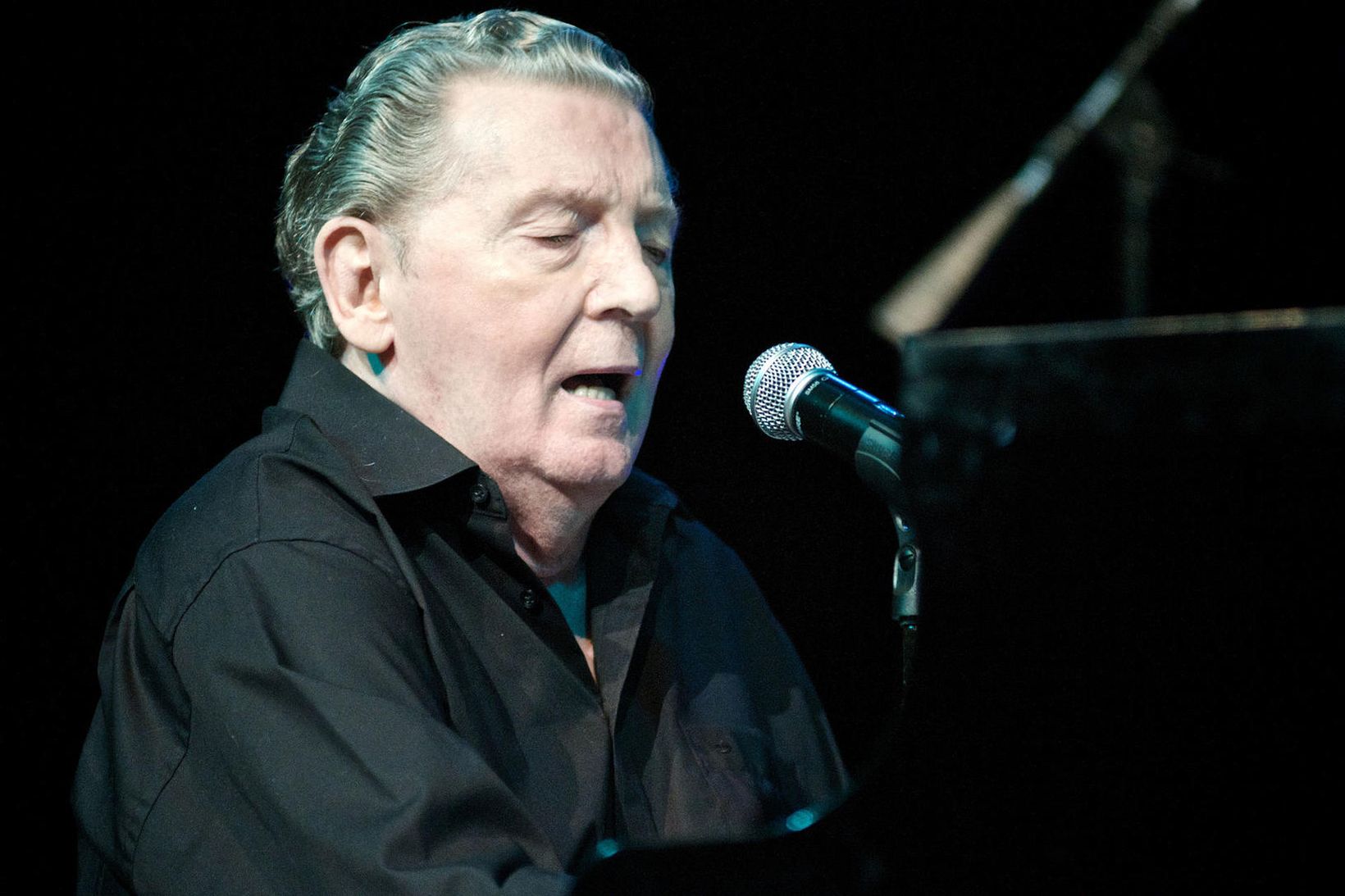 Jerry Lee Lewis dvaldi í handanheimum nokkrar klukkustundir í dag, …