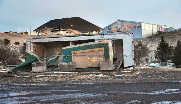 Hviðurnar í Eyjum eins og öflug spörk