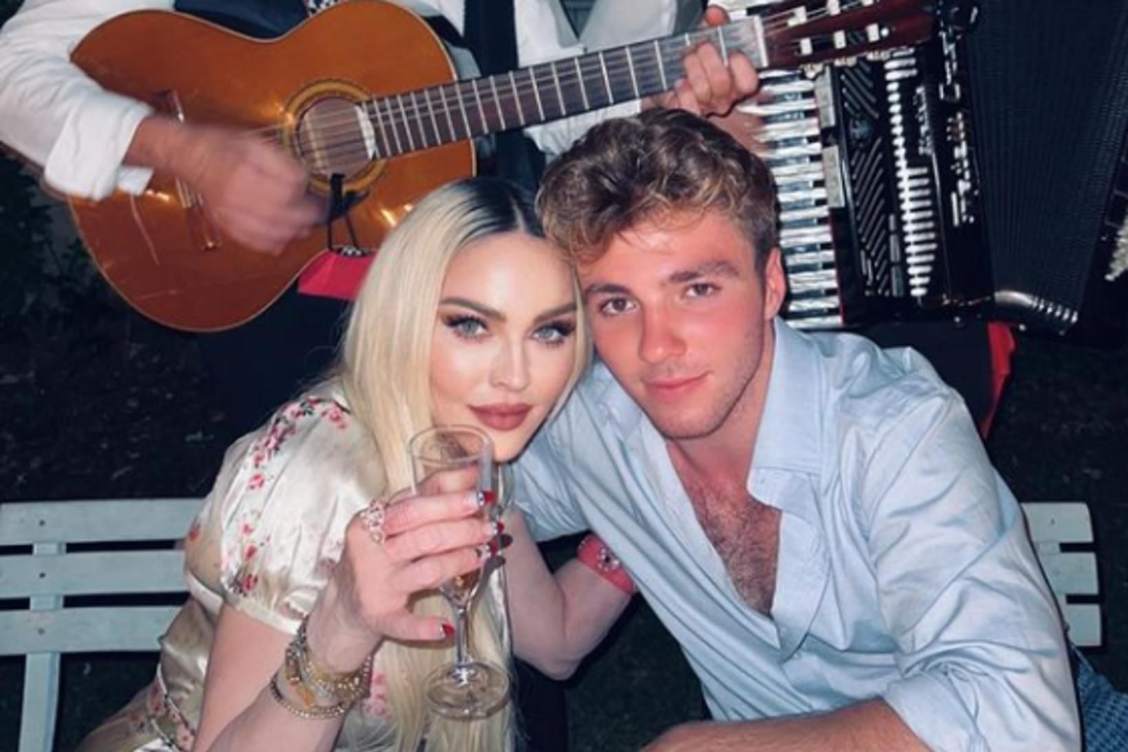 Madonna og sonur hennar Rocco Ritchie.
