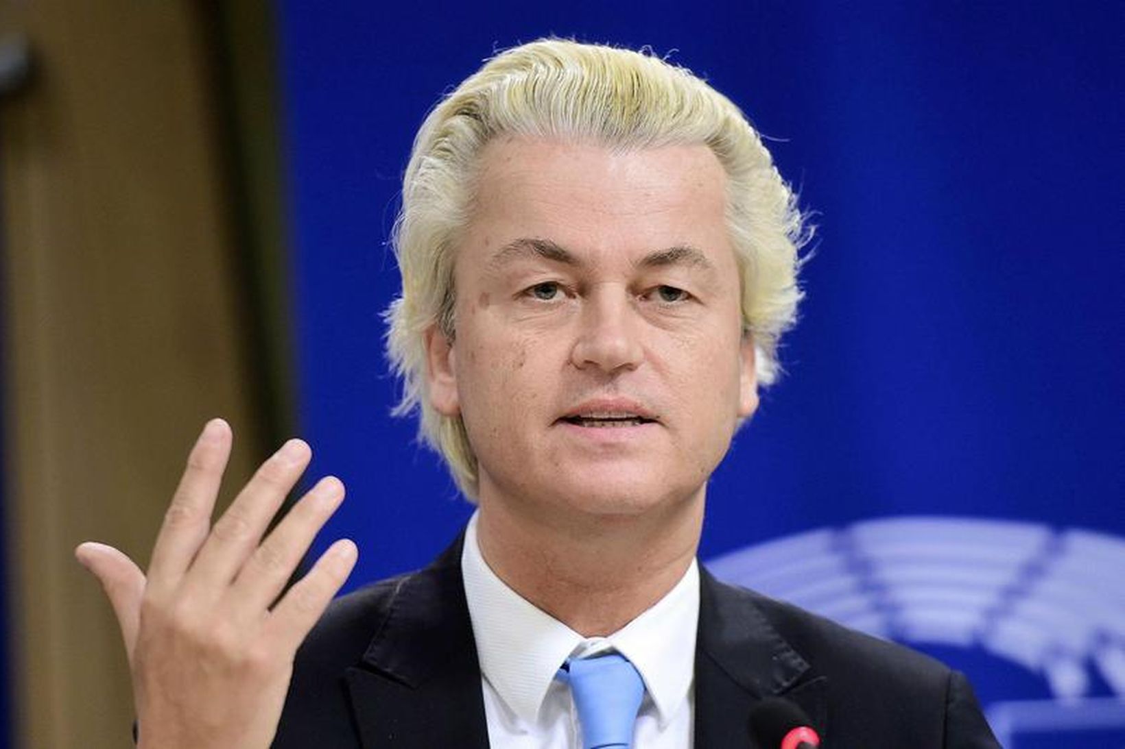 Geert Wilders formaður hollenska Þjóðarflokksins.