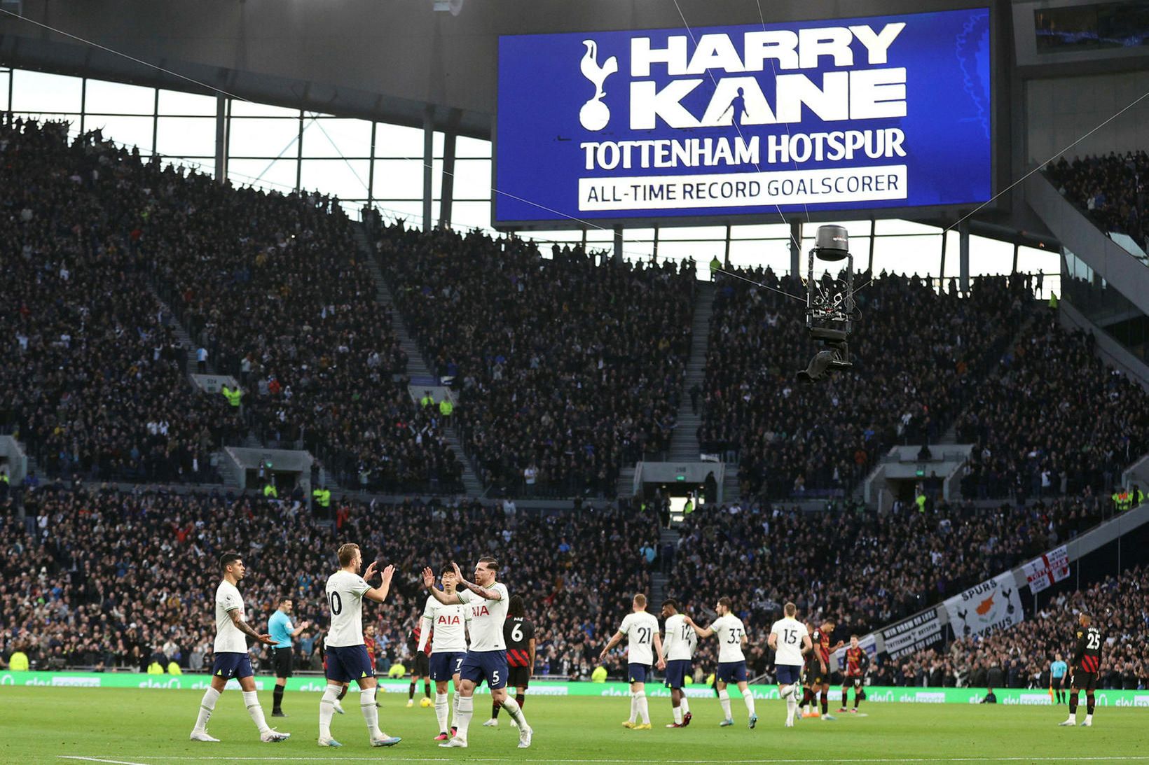 Harry Kane er markahæsti leikmaðurinn í sögu Tottenham.