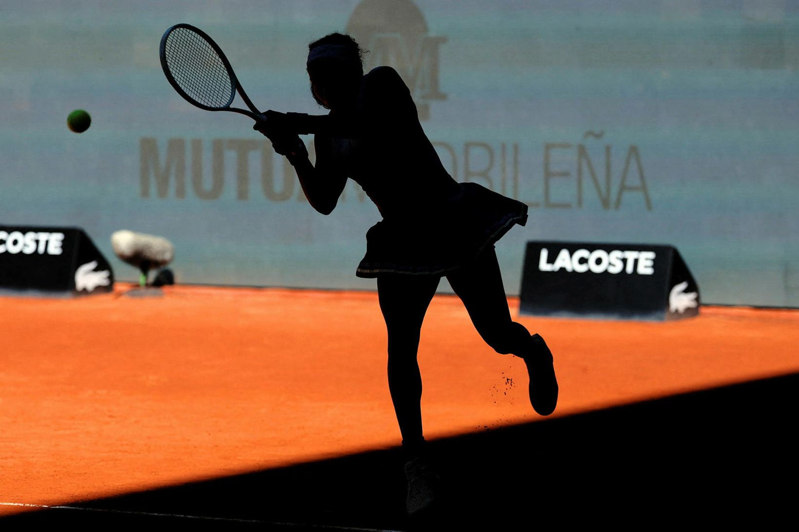 Coco Gauff, sem er hér í skugganum í dag, og …