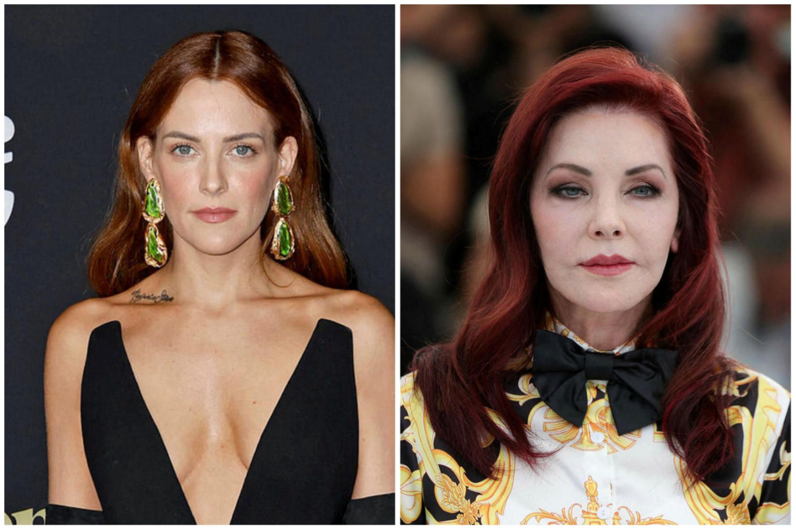 Riley Keough og Priscilla Presley talast ekki við um þessar …