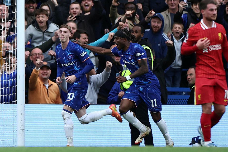 Cole Palmer skoraði þriðja mark Chelsea.