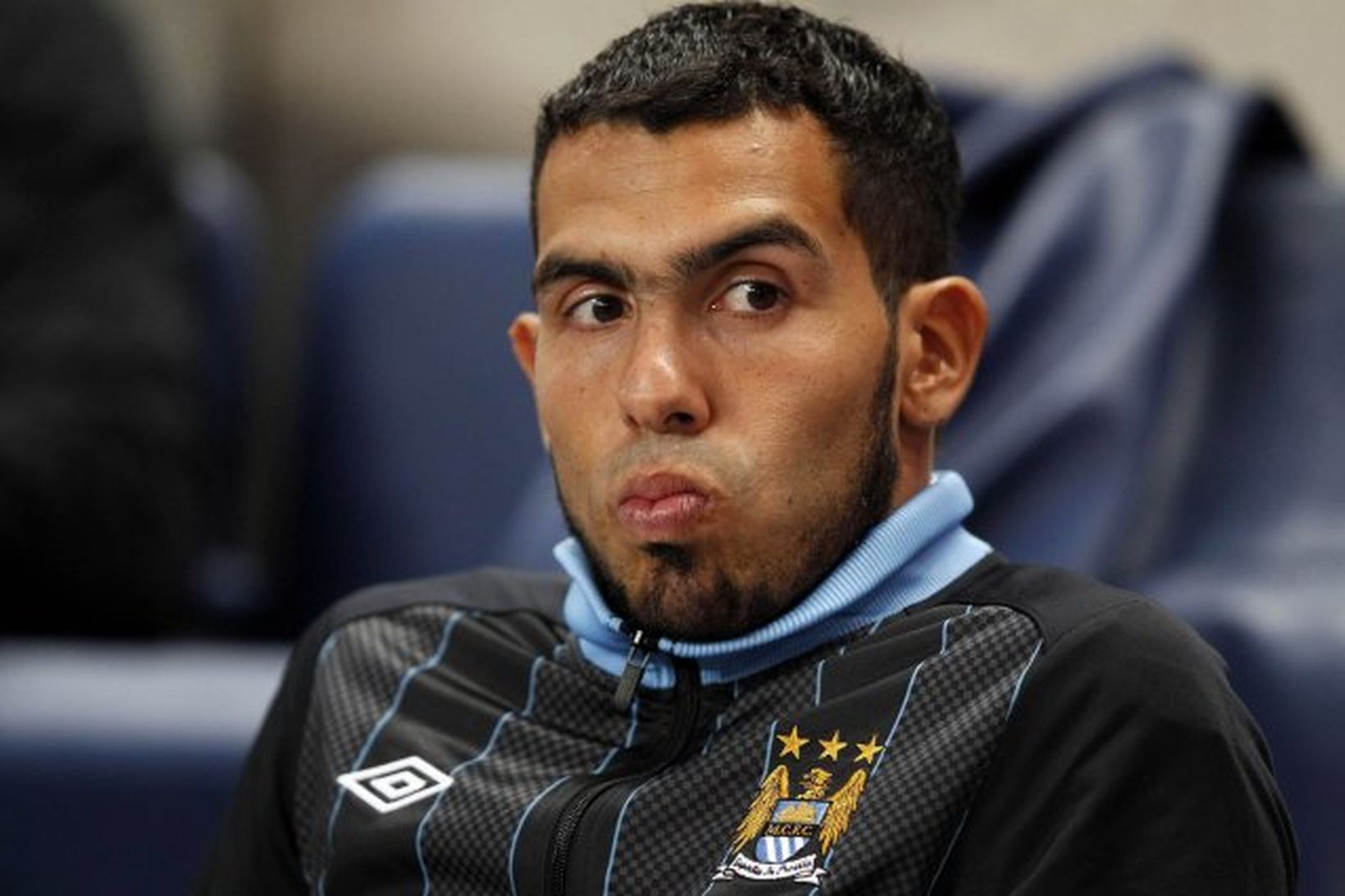 Carlos Tévez hallaði sér bara aftur á bekknum þegar hann …