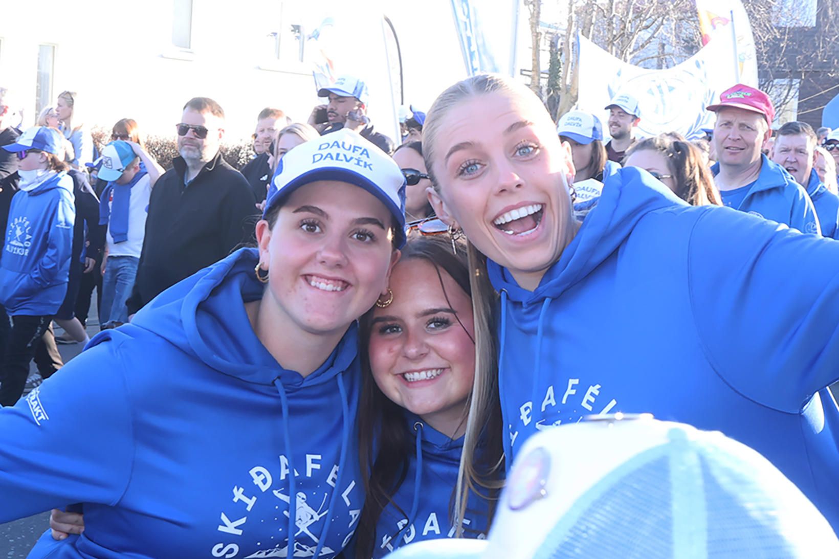 Myndir: Krakkarnir í góðum gír á Akureyri