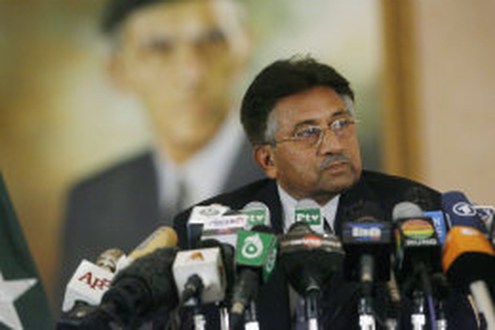 Pervez Musharraf, forseti Pakistans.