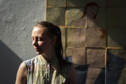 „Verkin mín eru yfirleitt fígúratív þar sem ég vinn út frá persónulegum draumum, reynslu og …
