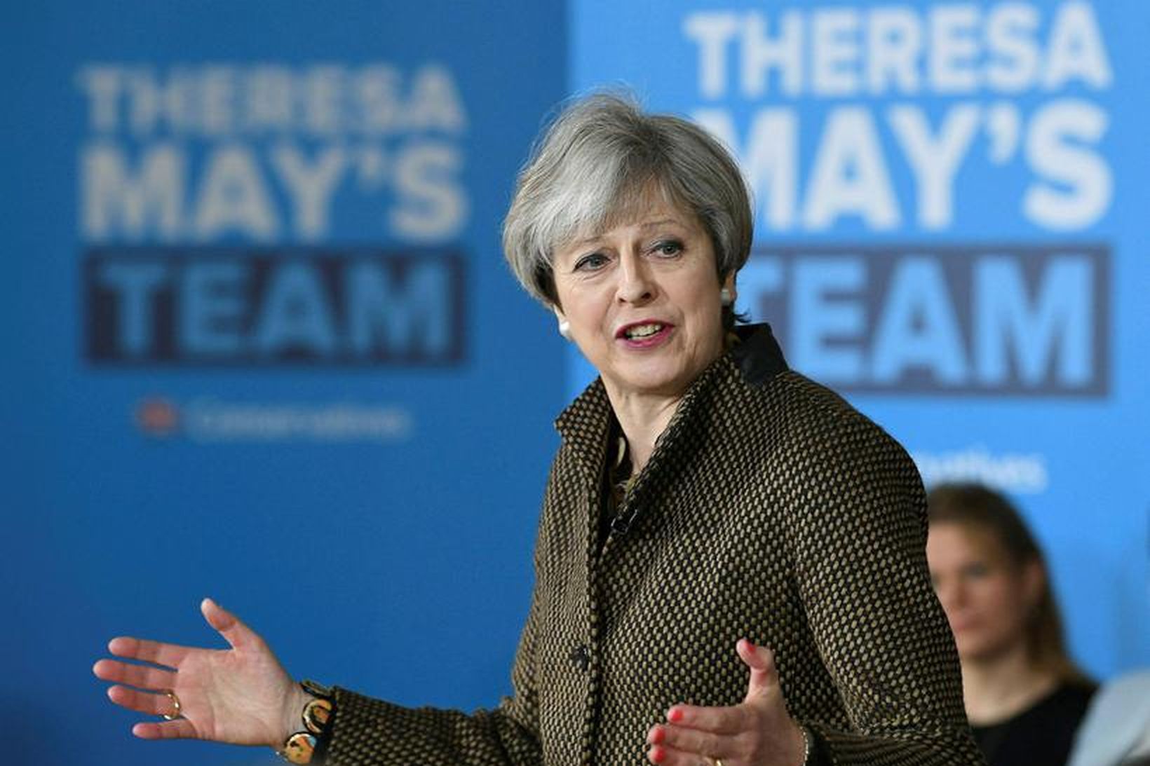 Theresa May, forsætisráðherra Bretlands.