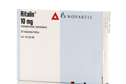 Ritalin, a prescription drug used to treat attention deficit disorder (ADD) and attention deficit hyperactivity disorder (ADHD) and is abused by drug addicts who use it like amphetamine.
