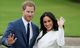 Harry og eiginkona hans Meghan Markle.