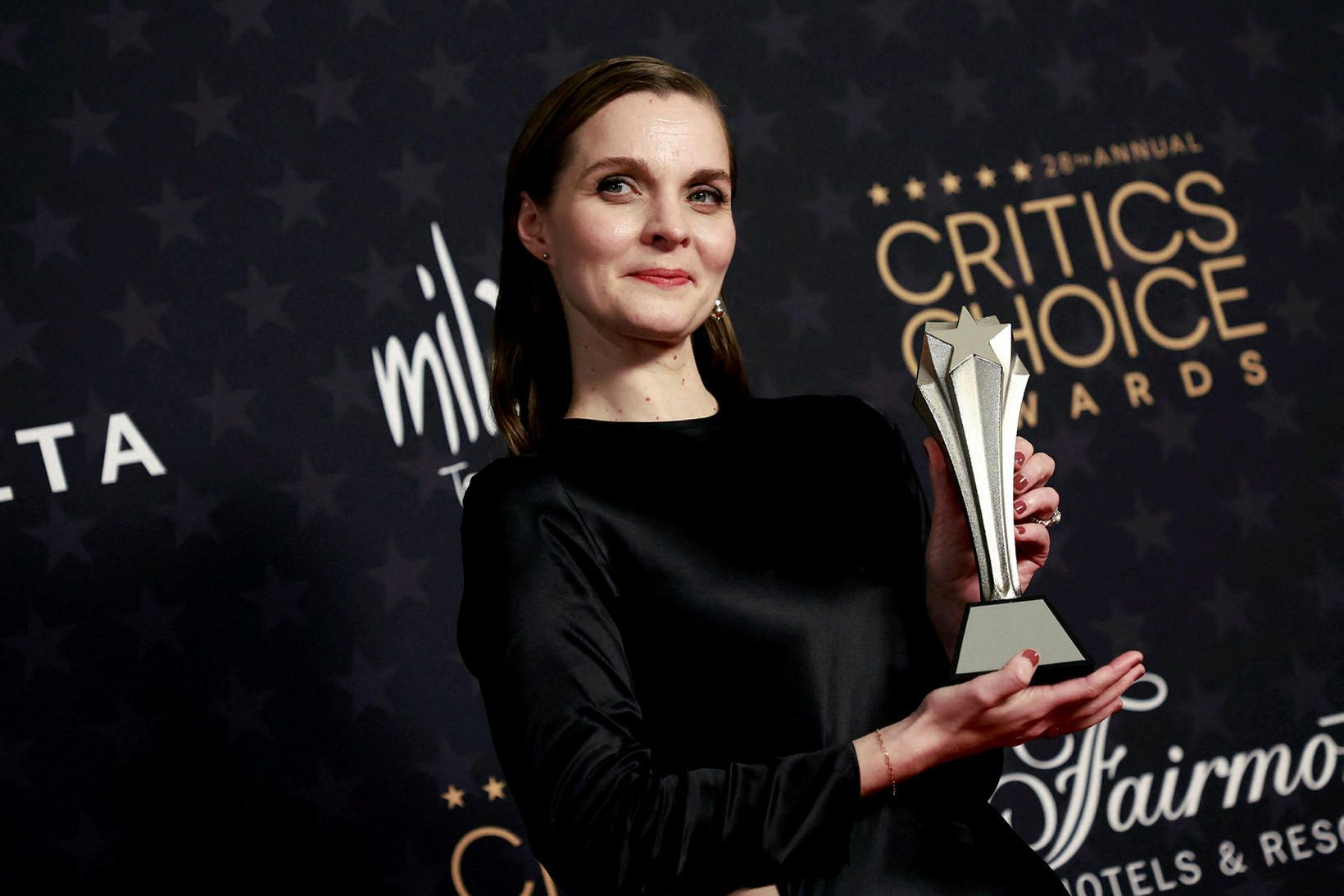 Hildur Guðnadóttir vann Critics Choice-verðlaun fyrir tónlistina í Tár.