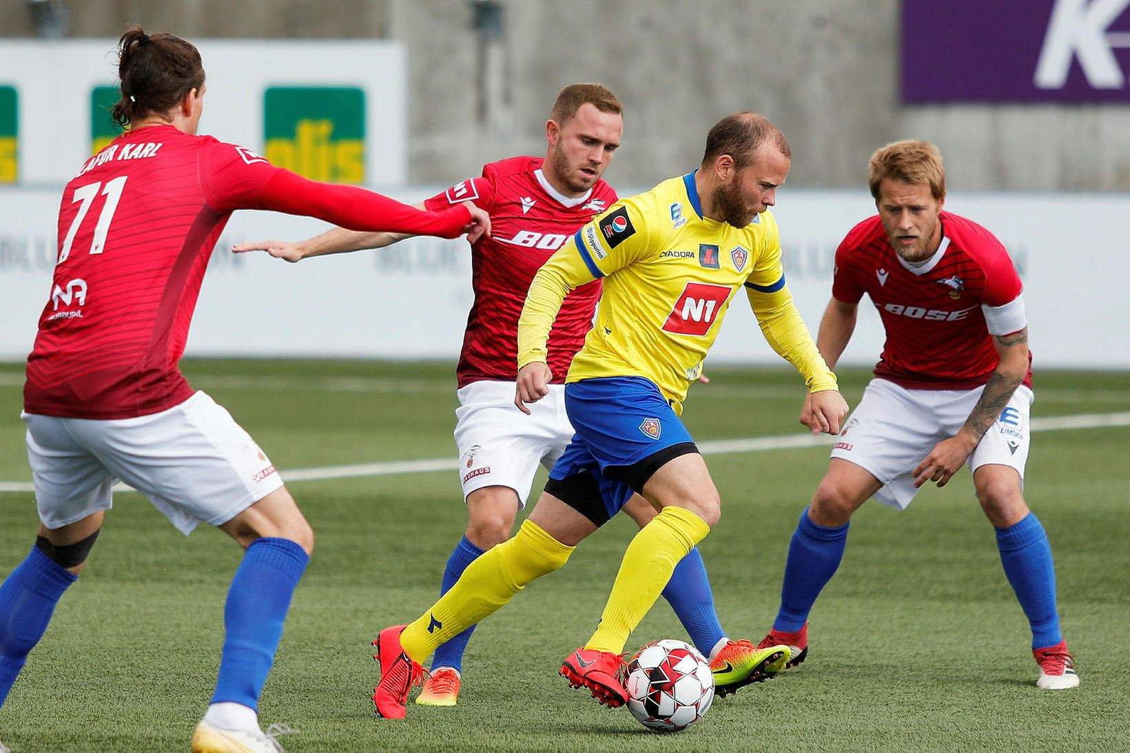 Steinþór Freyr Þorsteinsson í leik með KA gegn Val.
