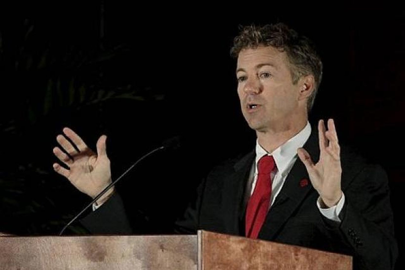 Rand Paul sigraði í Kentucky.