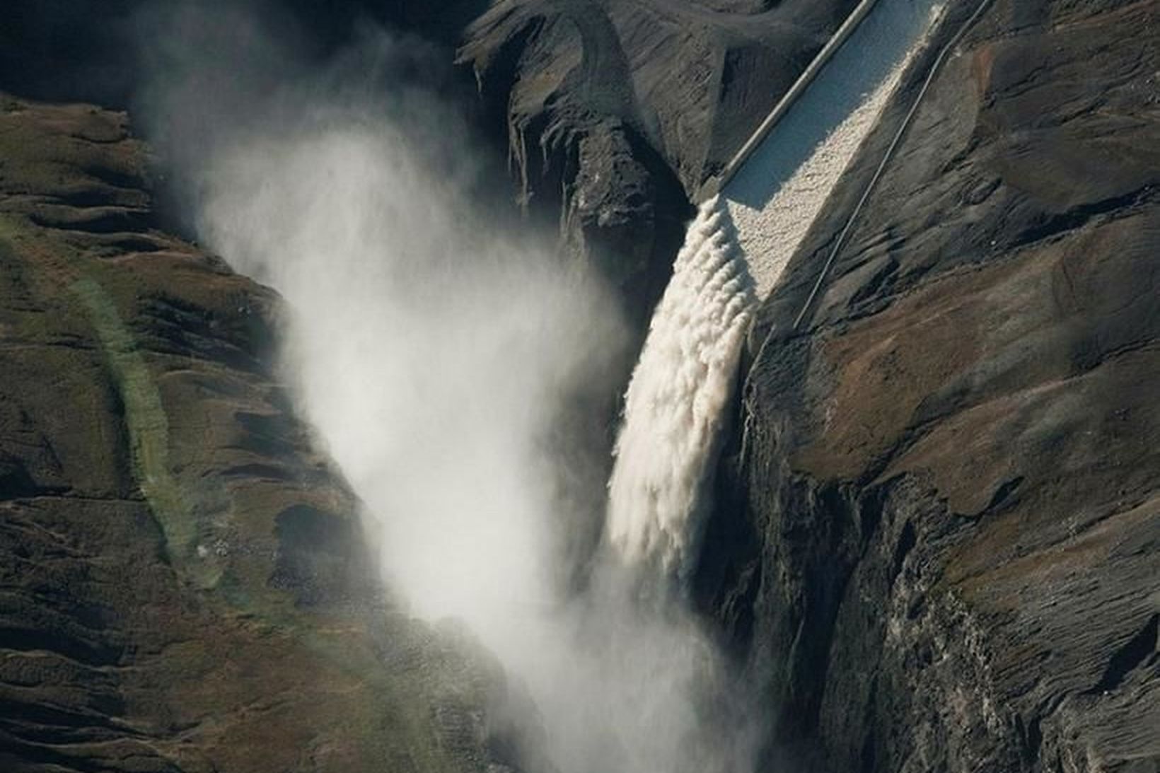 Fossinn Hverfandi í Jökulsá á Dal.