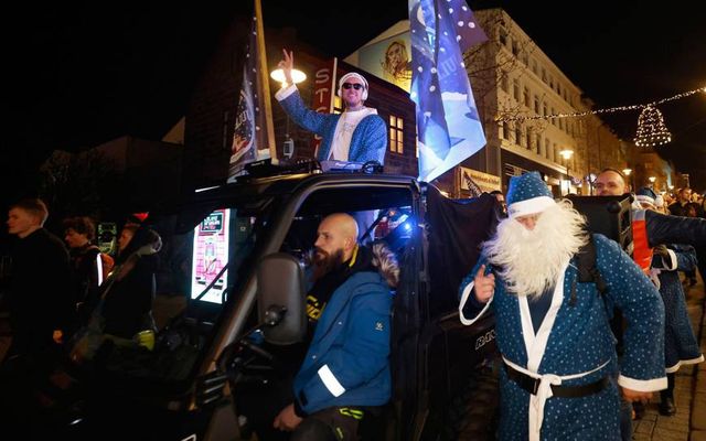 Komu Tuborg-jólabjórsins er jafnan fagnað í miðbænum ár hvert. Ótrúlegt magn hefur selst af Tuborg …