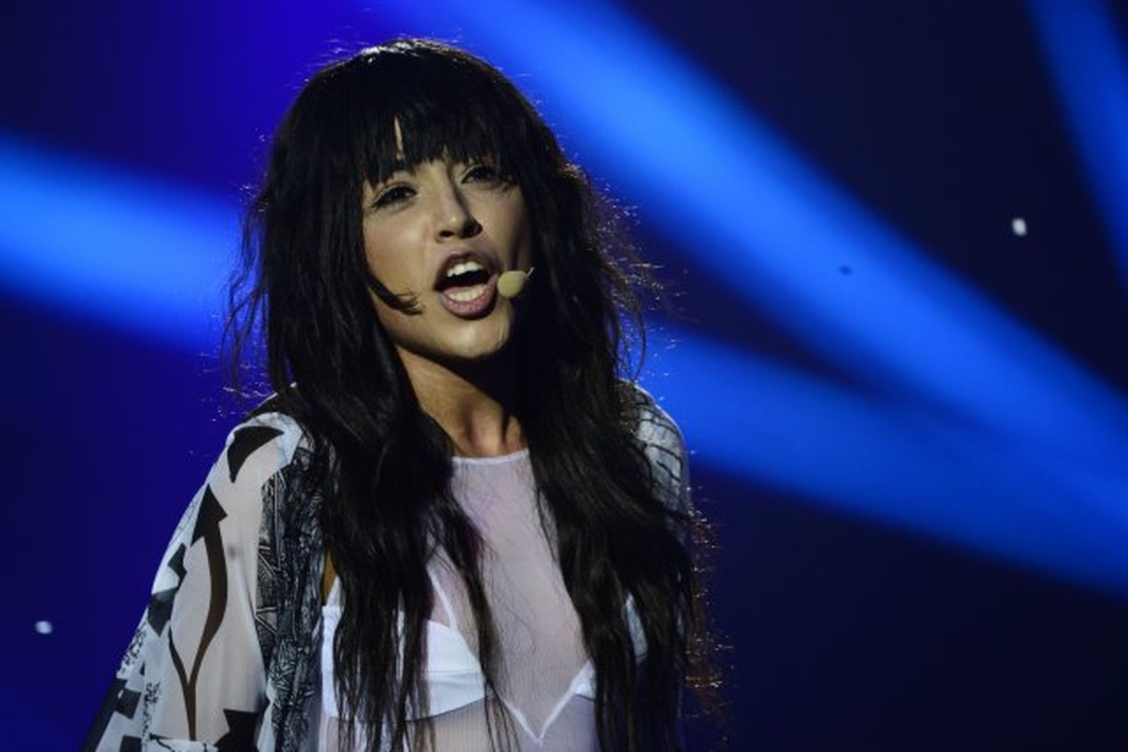 Loreen syngur Euphoria í Malmö 2013.