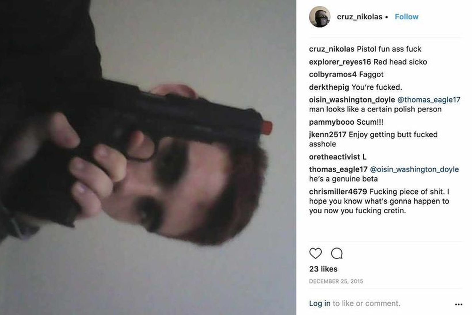 Af Instagram-síðu Nikolas Cruz.