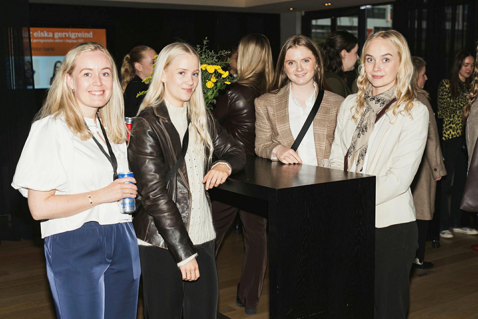Alma Stefánsdóttir, Signý Eir Guðmundsdóttir, Steinunn Björg Óladóttir og Ásdís …