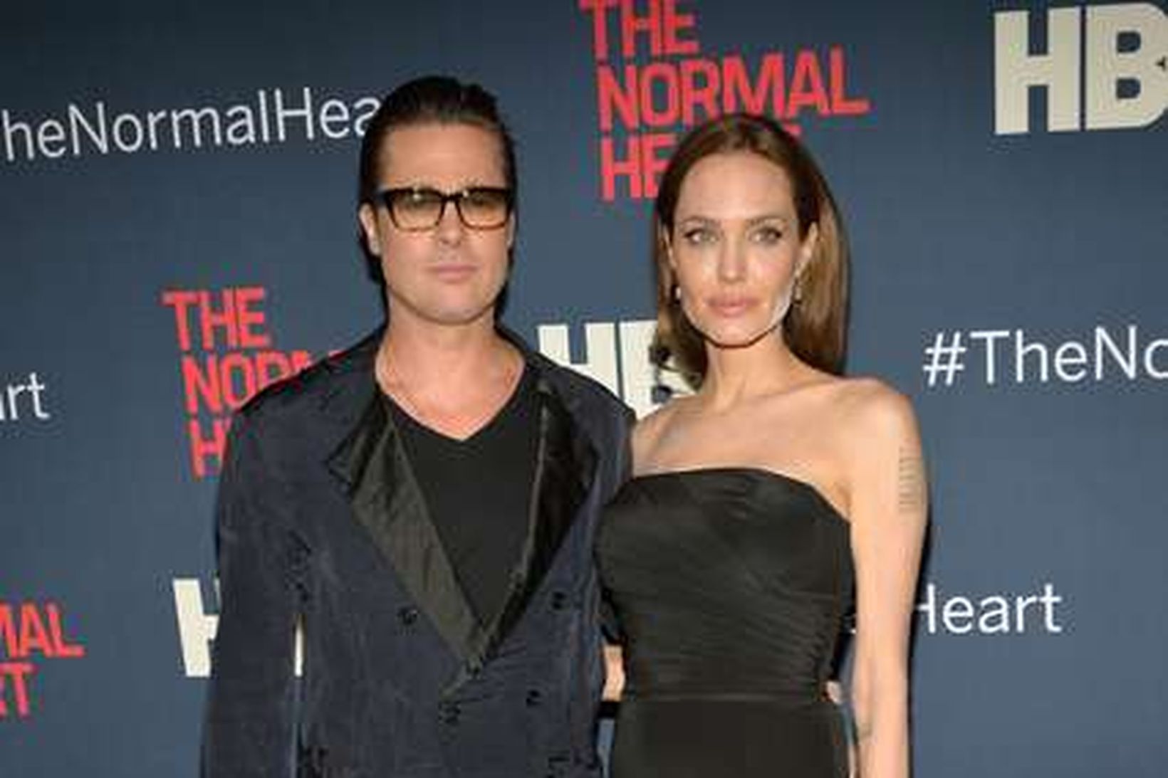 Angelina Jolie og Brad Pitt.