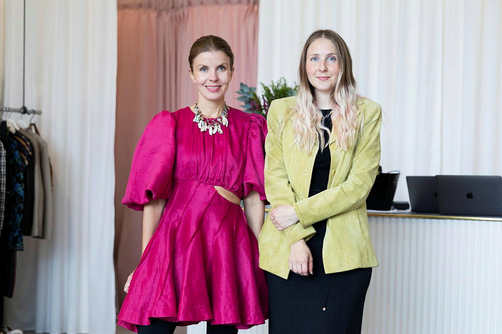 Kristín Edda Óskarsdóttir og Sigríður Guðjónsdóttir eru stofnendur Spjöru.