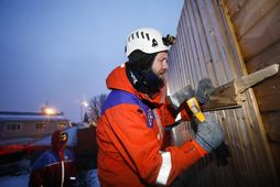 Björgunarsveitarmenn að störfum. Myndin er úr safni.