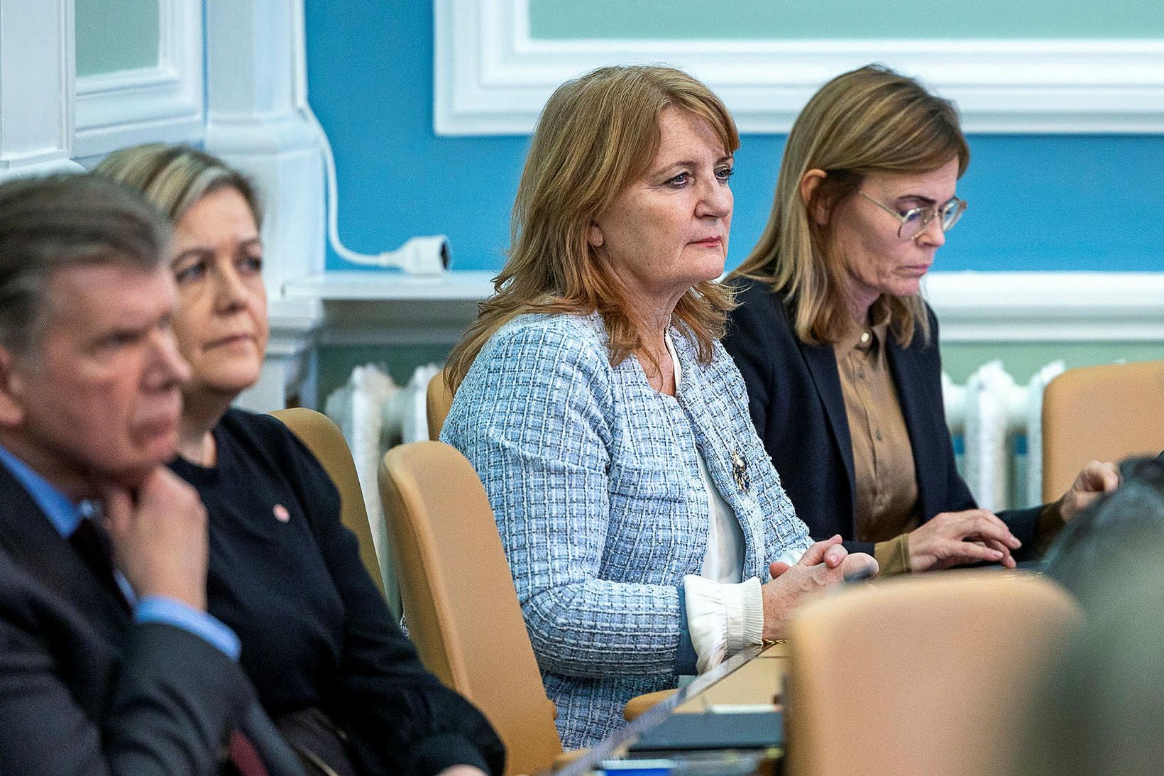Rósa Guðbjartsdóttir þingmaður Sjálfstæðisflokksins í þingsal.