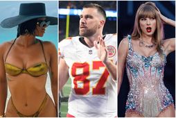 Kayla Nicole, Travis Kelce og Taylor Swift.
