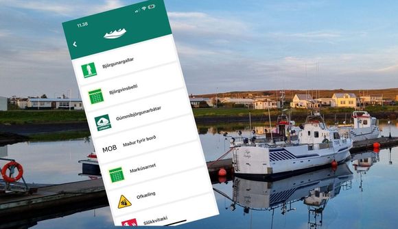 Öryggisapp frítt á strandveiðum