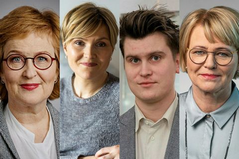 Þingmenn Samfylkingarinnar: Þórunn Sveinbjarnardóttir, Kristrún Frostadóttir, Jóhann Páll Jóhannsson og Oddný Harðardóttir.