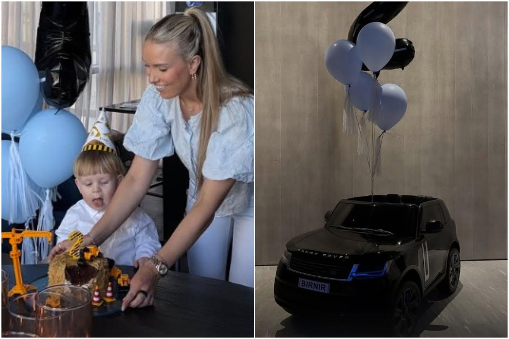 Birnir fékk Range Rover-jeppa í afmælisgjöf